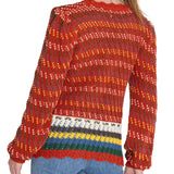 Sweater Algodón Orgánico Mujer Mirko Verde Rockford