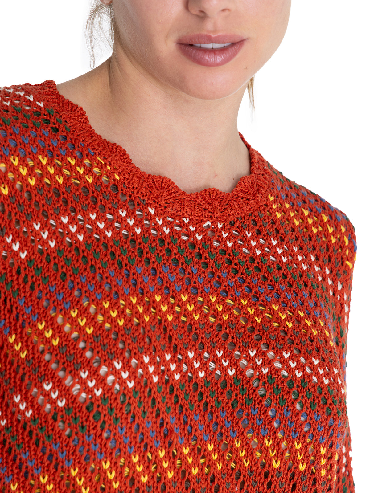 Sweater Algodón Orgánico Mujer Mirko Verde Rockford