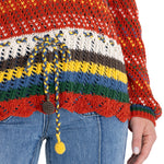 Sweater Algodón Orgánico Mujer Mirko Verde Rockford