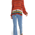 Sweater Algodón Orgánico Mujer Mirko Verde Rockford