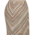 Falda Algodón Orgánico Mujer Lincon Multicolor Rockford