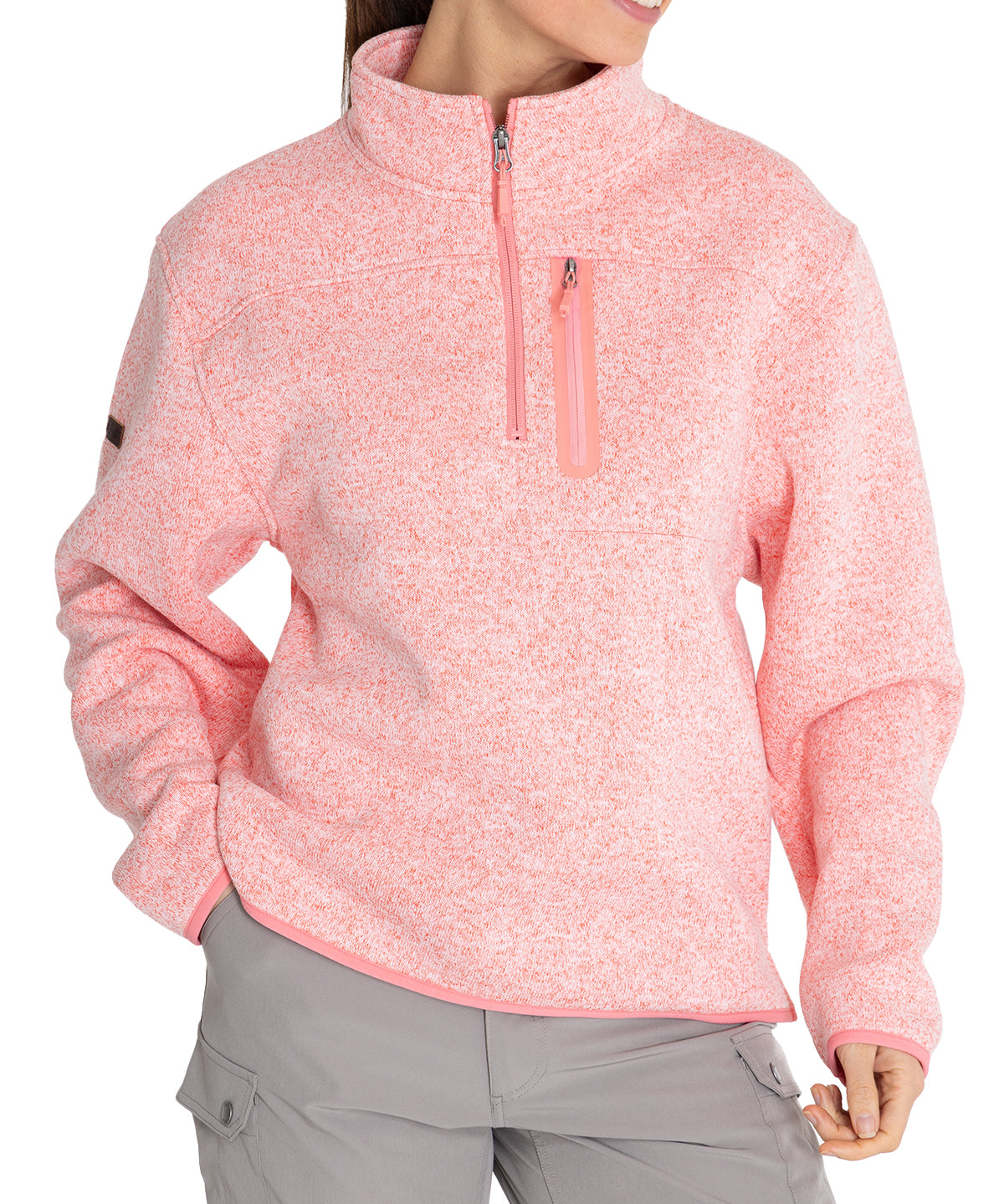 Polar Fibras Recicladas Mujer Amber Naranjo Rockford
