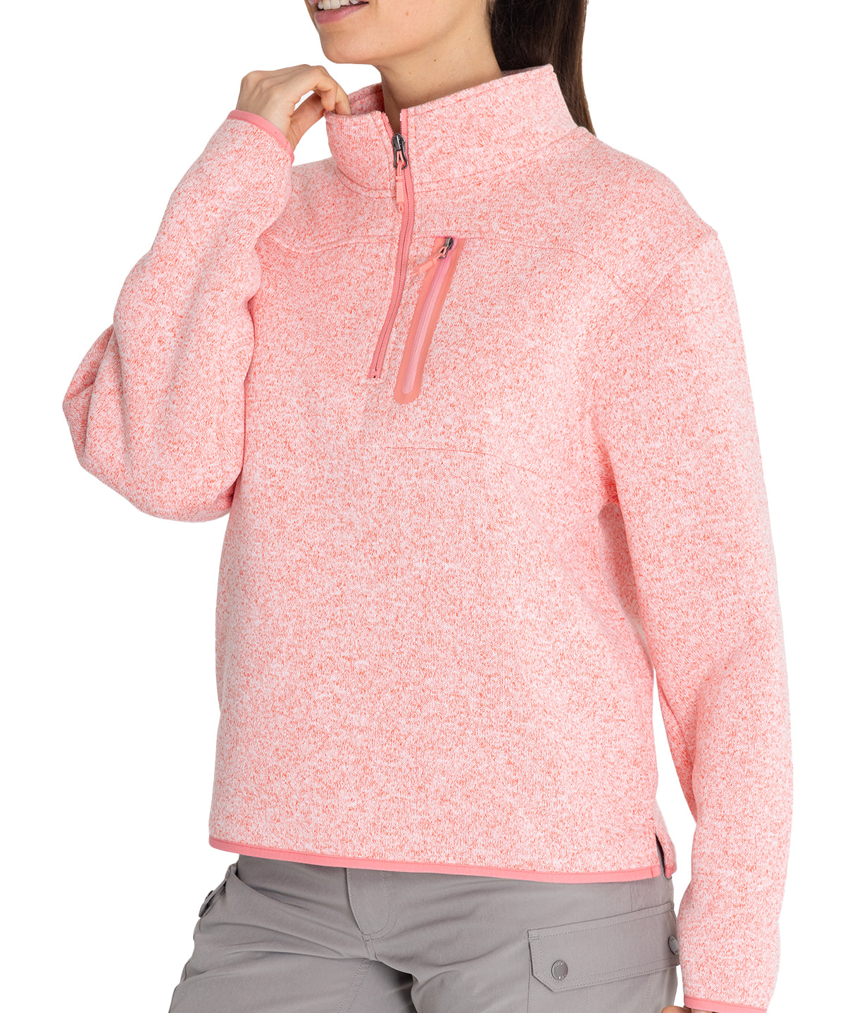 Polar Fibras Recicladas Mujer Amber Naranjo Rockford