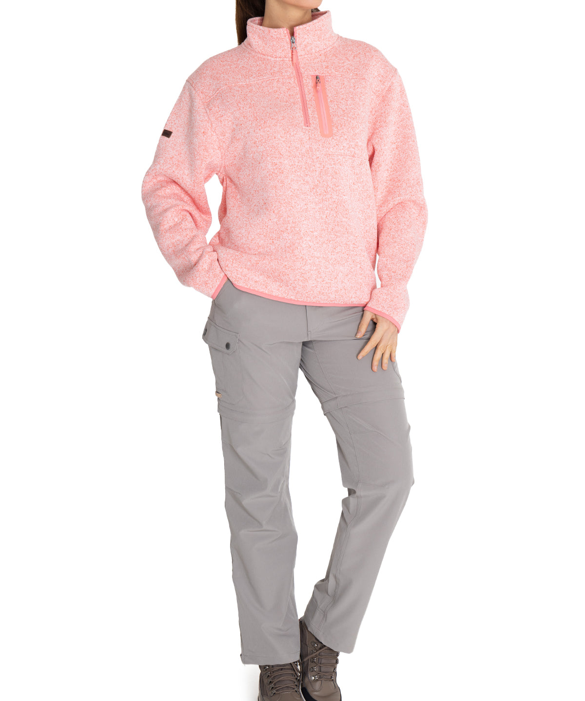 Polar Fibras Recicladas Mujer Amber Naranjo Rockford
