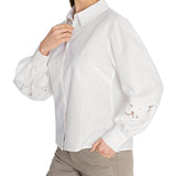 Blusa Algodón Orgánico Mujer Carla Blanco Rockford