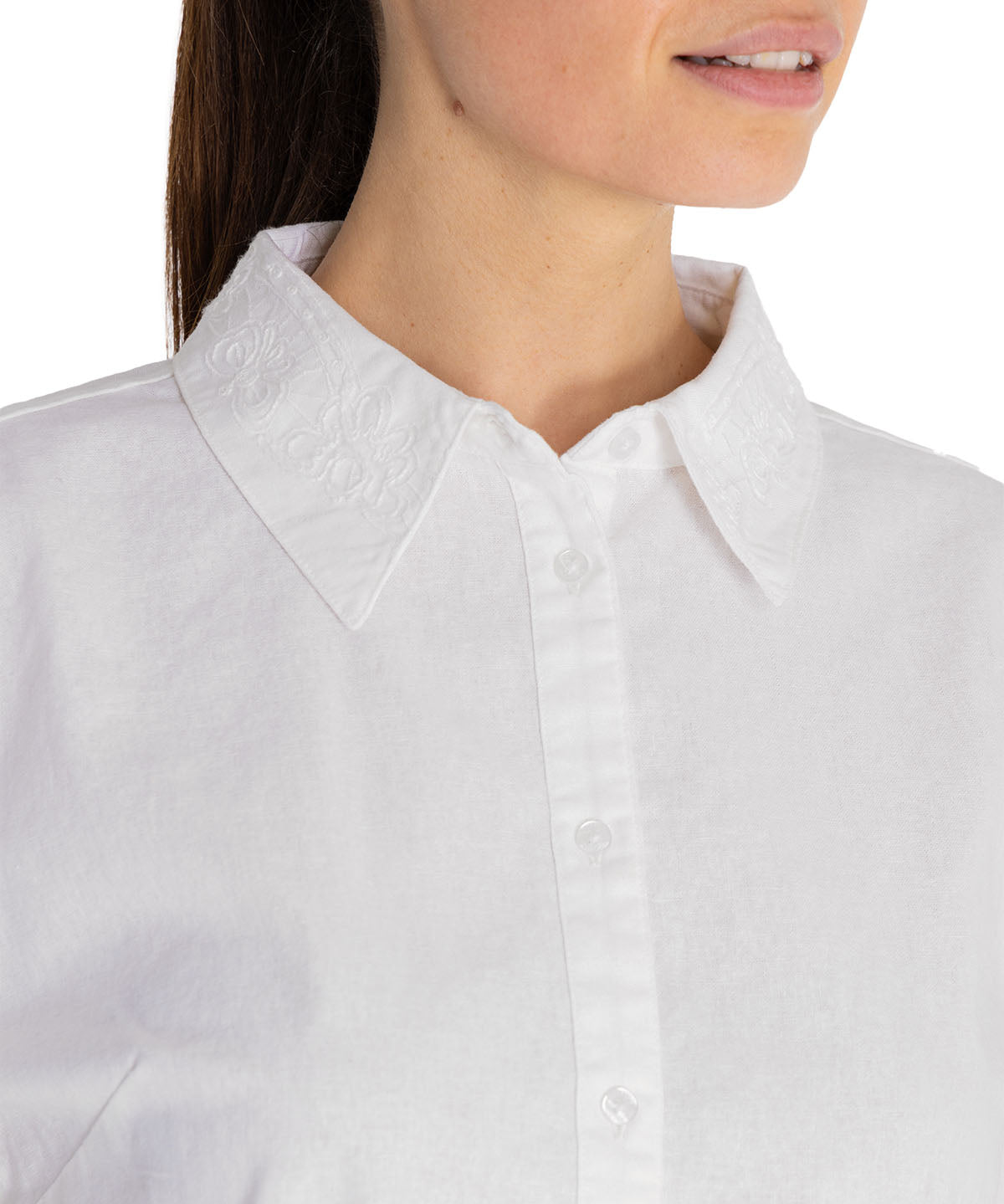 Blusa Algodón Orgánico Mujer Carla Blanco Rockford