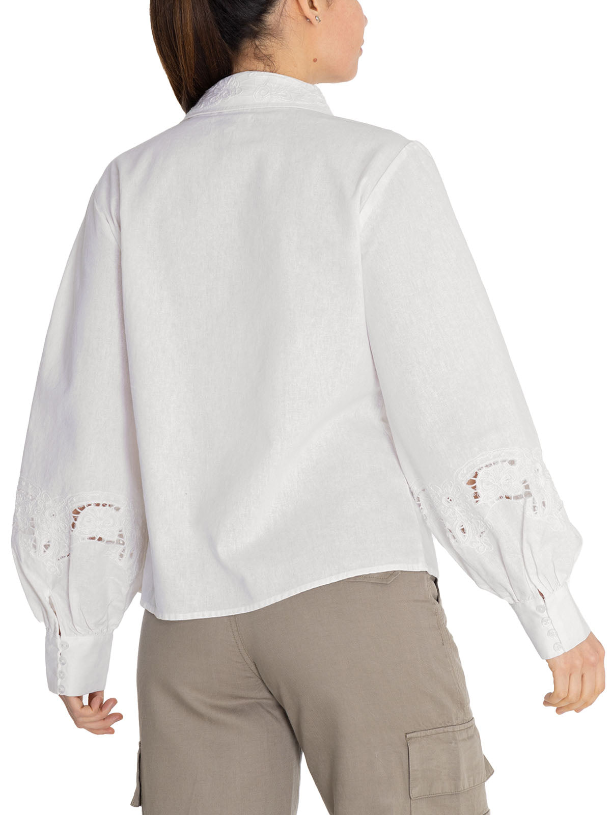 Blusa Algodón Orgánico Mujer Carla Blanco Rockford