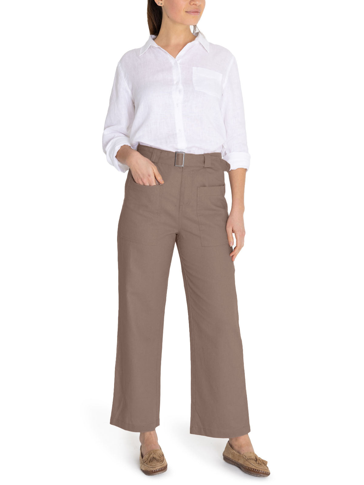 Pantalón Algodón Orgánico Mujer Flip Café Rockford