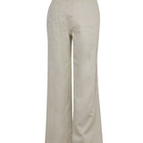 Pantalón Algodón Orgánico Mujer Flip Beige Rockford