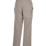 Pantalón Fibras Recicladas Mujer Desmontable Gris Rockford