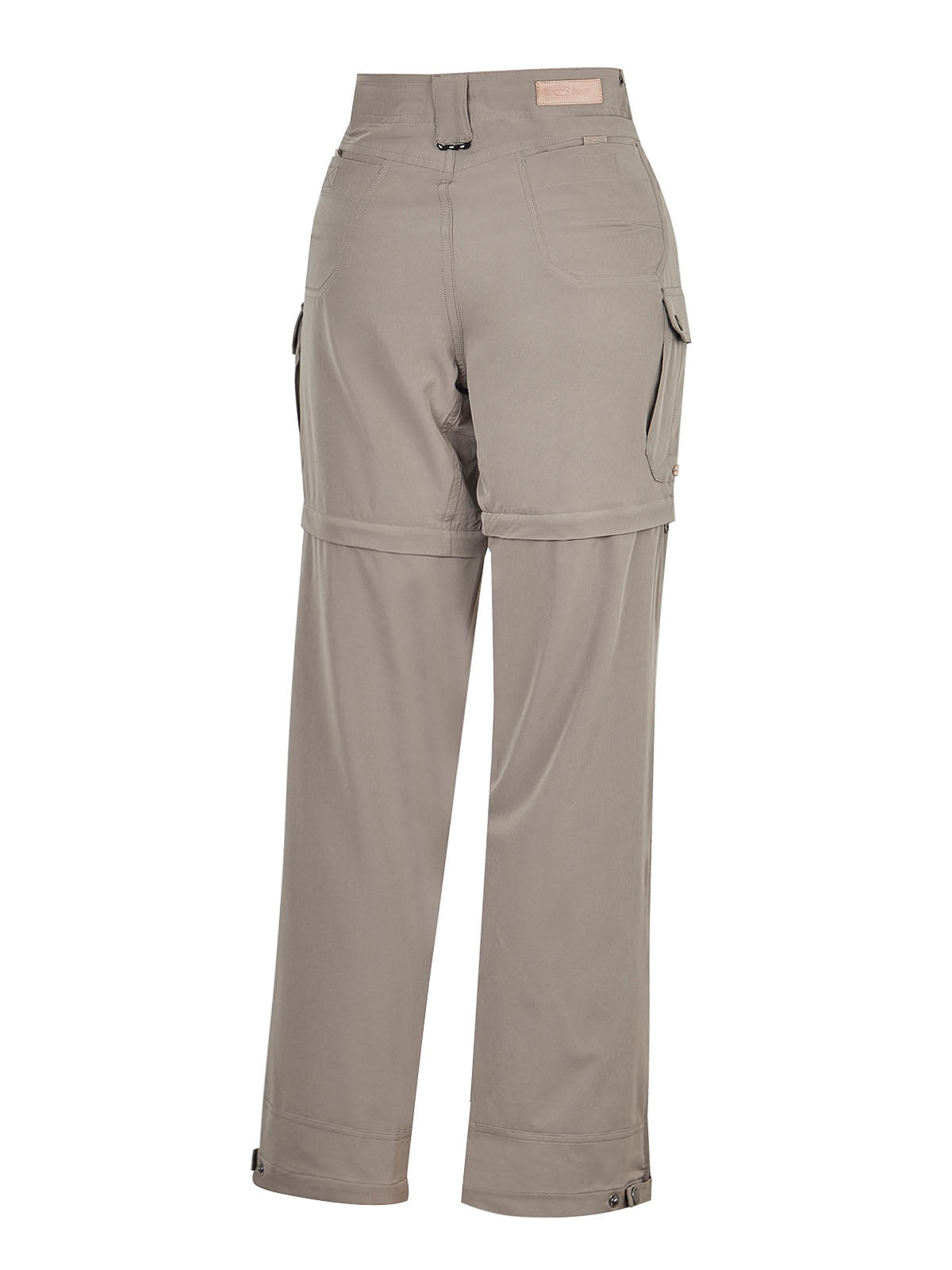 Pantalón Fibras Recicladas Mujer Desmontable Gris Rockford