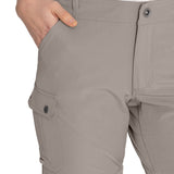 Pantalón Fibras Recicladas Mujer Desmontable Gris Rockford