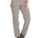 Pantalón Fibras Recicladas Mujer Desmontable Gris Rockford