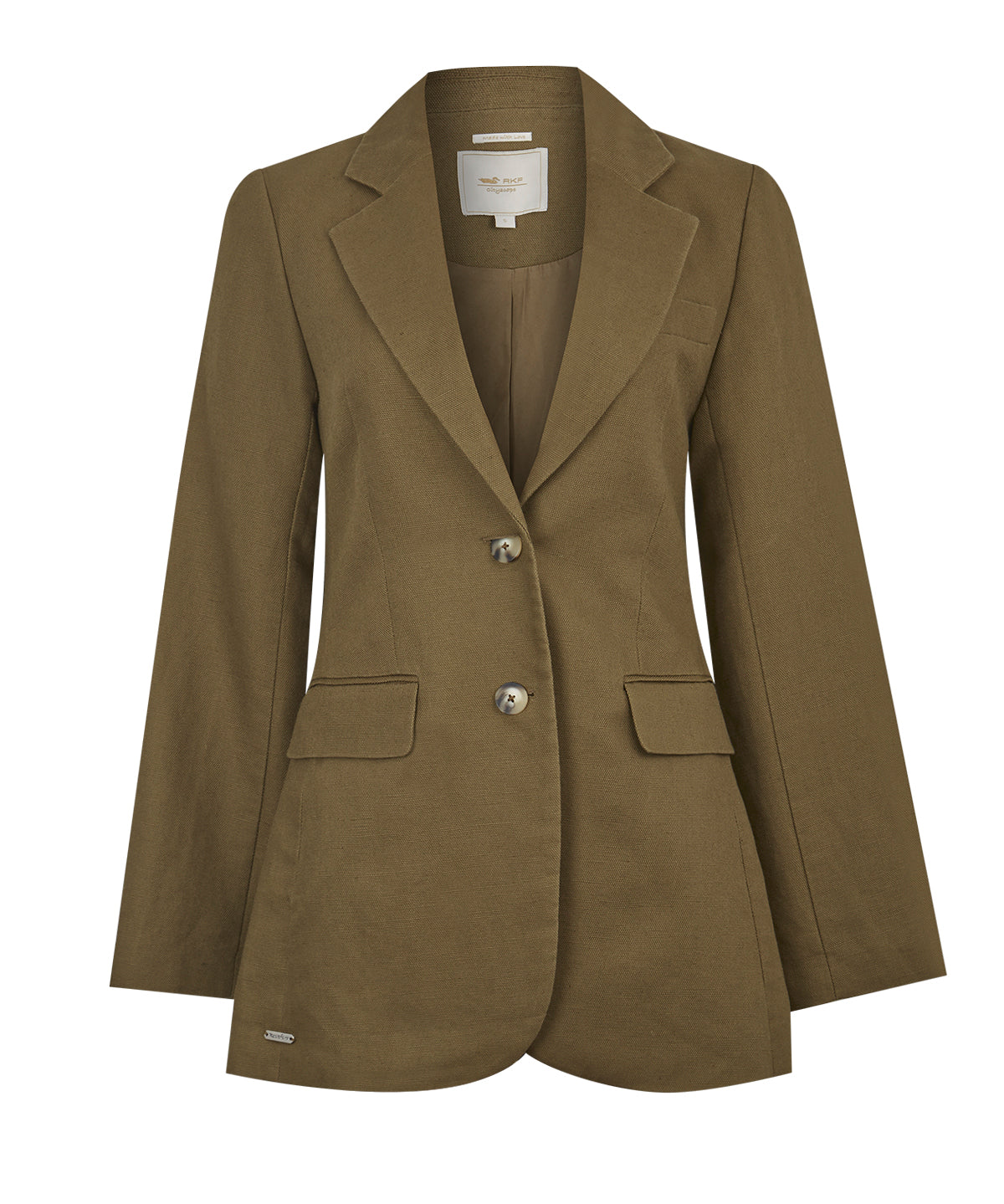 Chaqueta Lino Orgánico Mujer Rua Verde Rockford