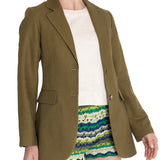 Chaqueta Lino Orgánico Mujer Rua Verde Rockford