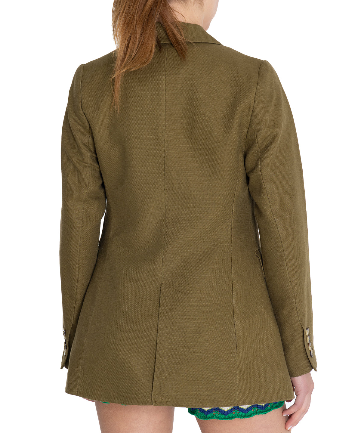 Chaqueta Lino Orgánico Mujer Rua Verde Rockford