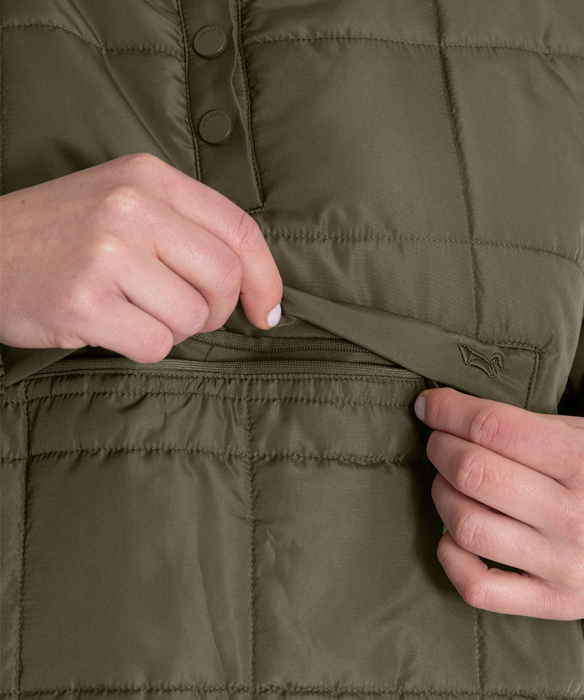Chaqueta Thermore Mujer Otto Verde Rockford