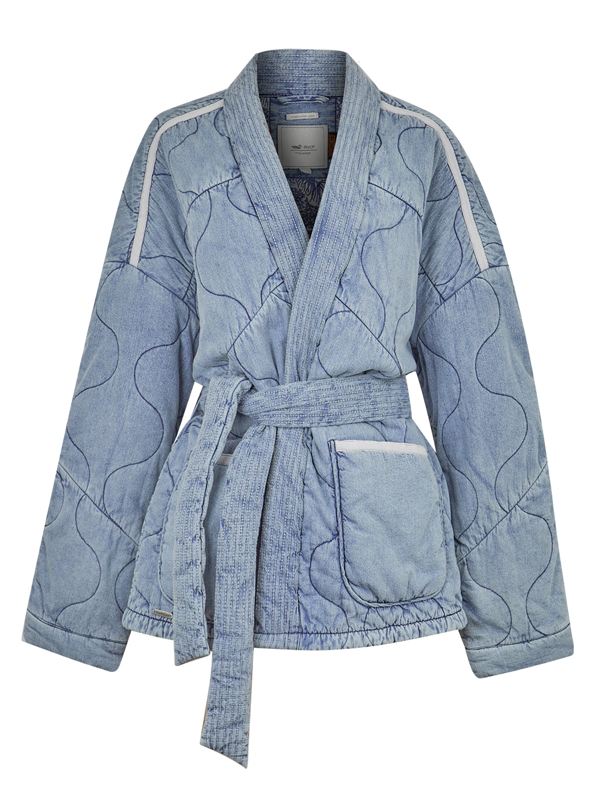 Chaqueta Thermore Mujer Flori Azul Rockford