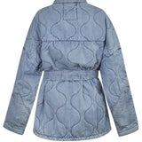 Chaqueta Thermore Mujer Flori Azul Rockford