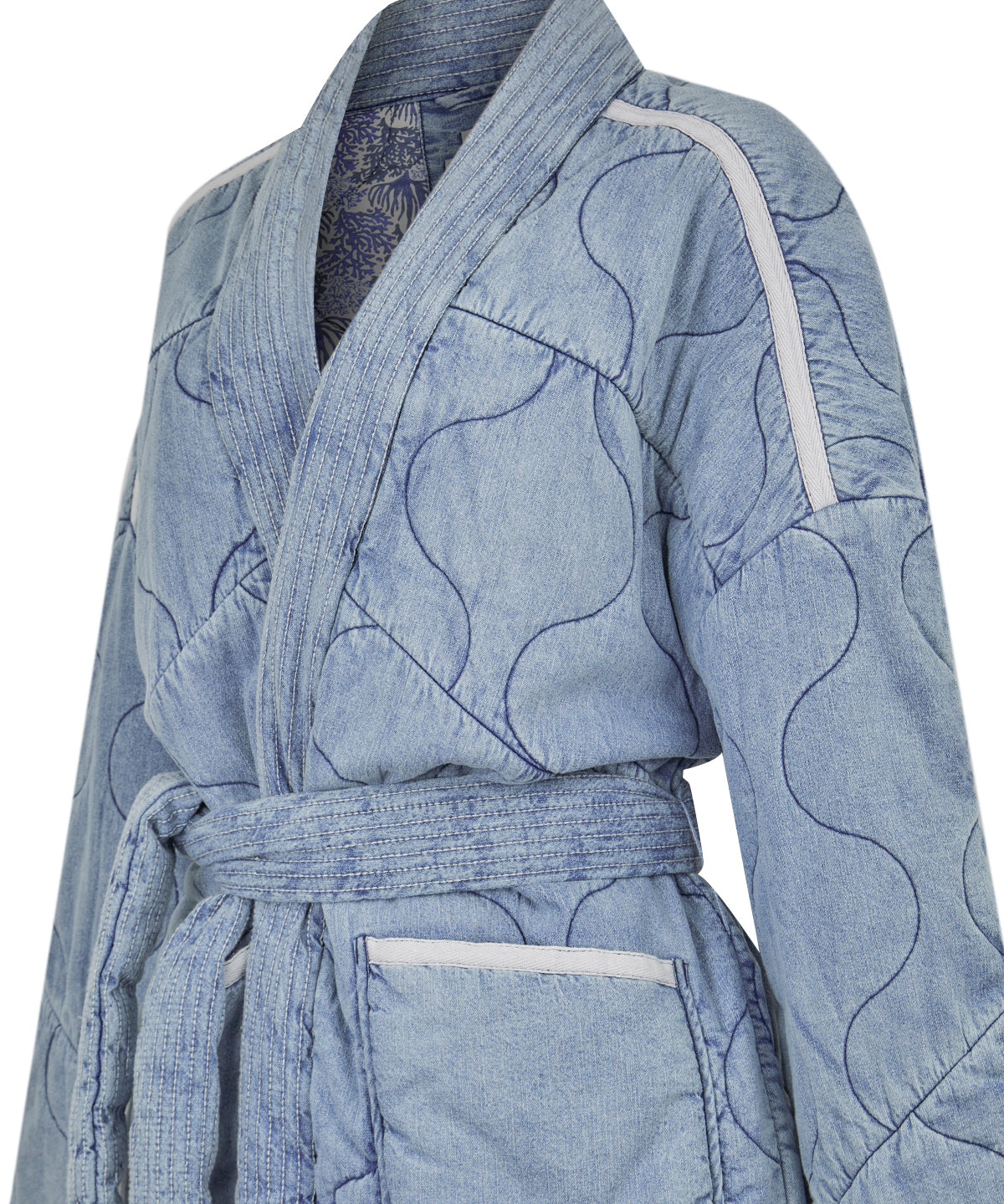 Chaqueta Thermore Mujer Flori Azul Rockford