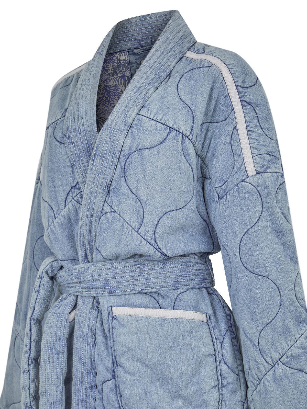 Chaqueta Thermore Mujer Flori Azul Rockford