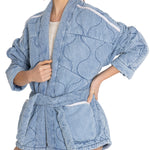 Chaqueta Thermore Mujer Flori Azul Rockford