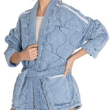 Chaqueta Thermore Mujer Flori Azul Rockford