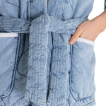 Chaqueta Thermore Mujer Flori Azul Rockford