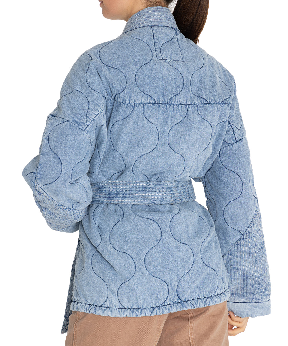 Chaqueta Thermore Mujer Flori Azul Rockford