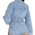 Chaqueta Thermore Mujer Flori Azul Rockford