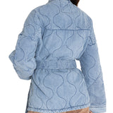Chaqueta Thermore Mujer Flori Azul Rockford