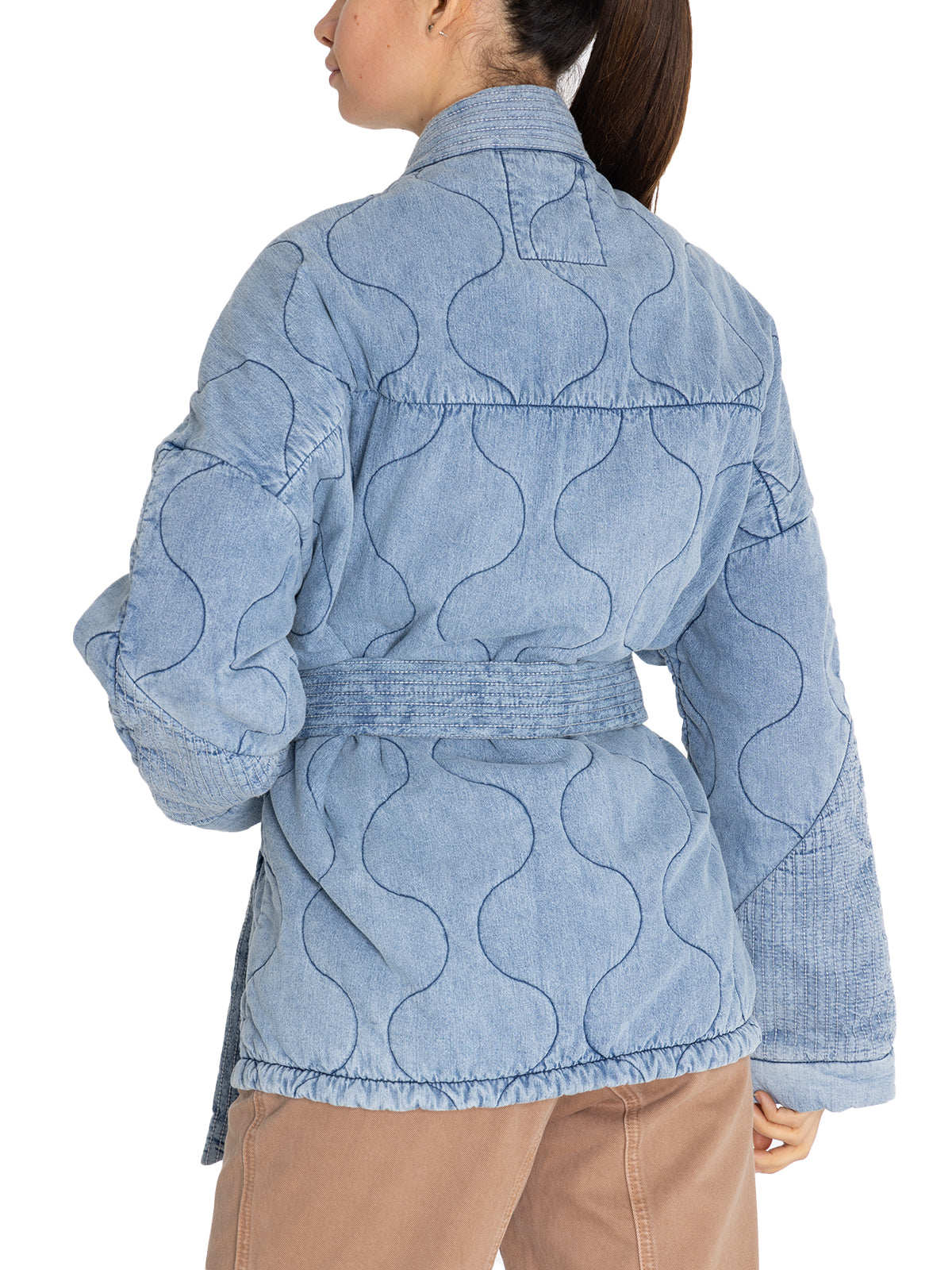 Chaqueta Thermore Mujer Flori Azul Rockford