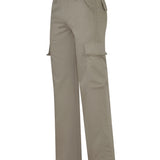 Pantalón Lino Orgánico Mujer Nimia Verde Rockford
