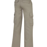 Pantalón Lino Orgánico Mujer Nimia Verde Rockford