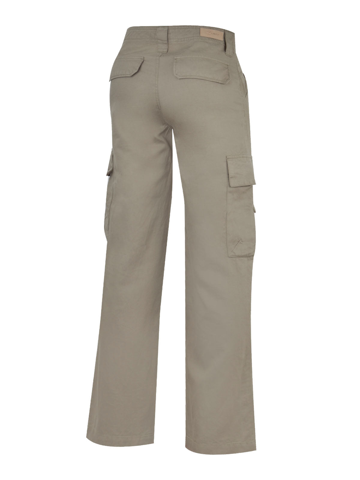 Pantalón Lino Orgánico Mujer Nimia Verde Rockford