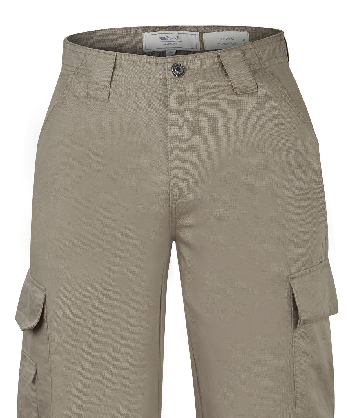 Pantalón Lino Orgánico Mujer Nimia Verde Rockford