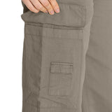 Pantalón Lino Orgánico Mujer Nimia Verde Rockford