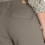 Pantalón Lino Orgánico Mujer Nimia Verde Rockford