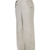 Pantalón Lino Orgánico Mujer Blake Beige Rockford