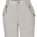 Pantalón Lino Orgánico Mujer Blake Beige Rockford