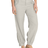 Pantalón Lino Orgánico Mujer Blake Beige Rockford