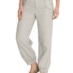 Pantalón Lino Orgánico Mujer Blake Beige Rockford