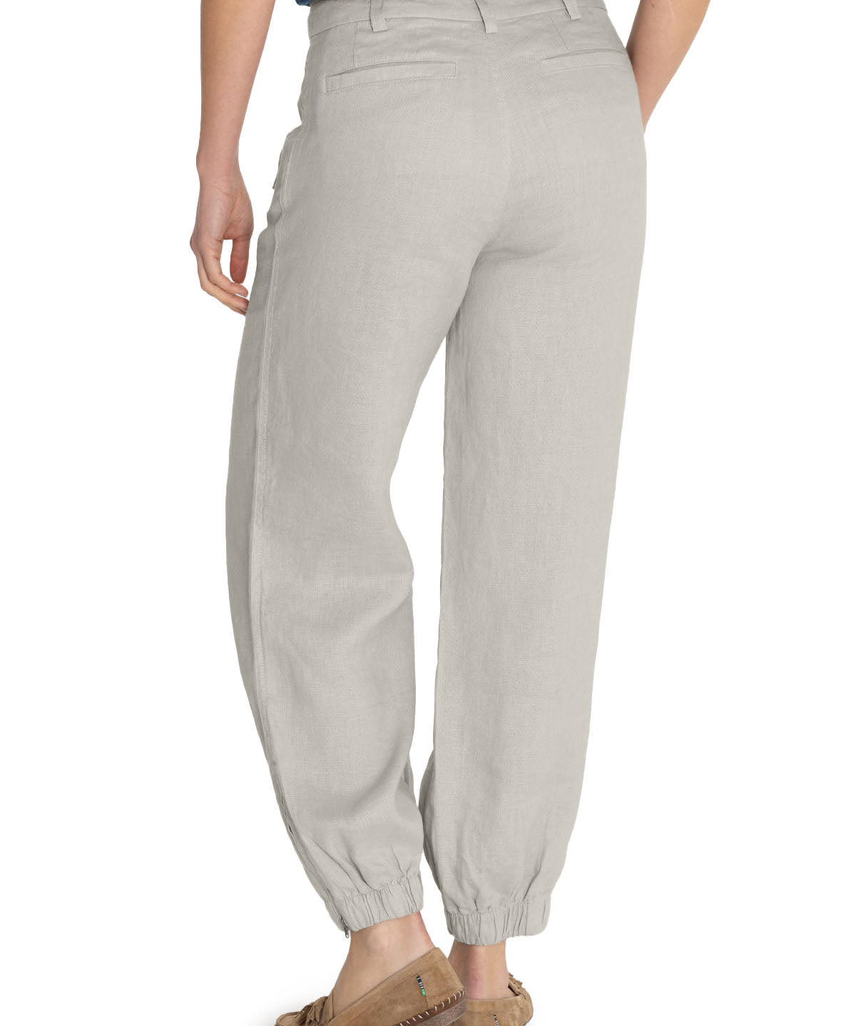 Pantalón Lino Orgánico Mujer Blake Beige Rockford