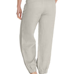 Pantalón Lino Orgánico Mujer Blake Beige Rockford