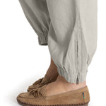 Pantalón Lino Orgánico Mujer Blake Beige Rockford