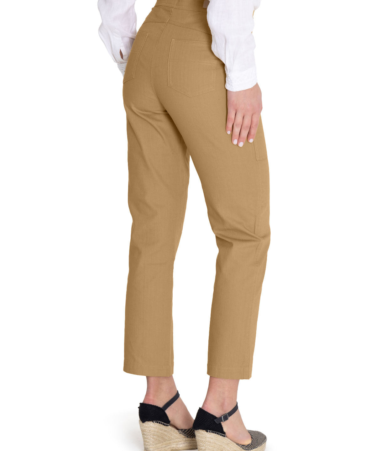 Pantalón Algodón Orgánico Mujer Isis Amarillo Rockford