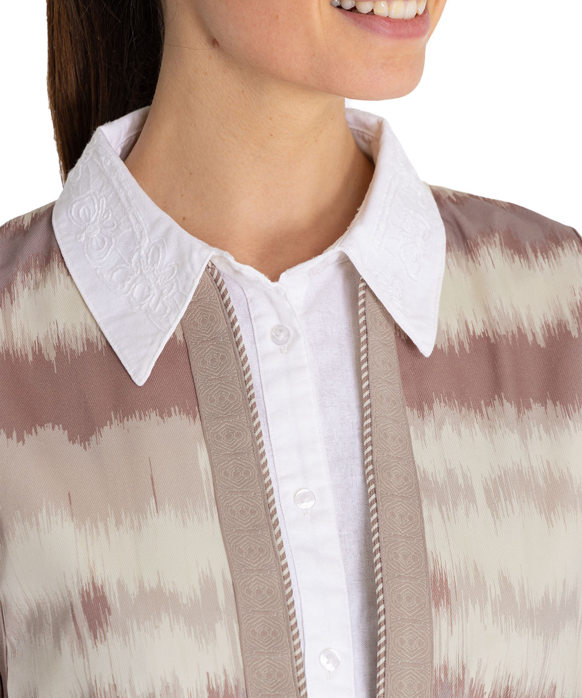 Chaqueta Algodón Orgánico Mujer Delfi Café Rockford