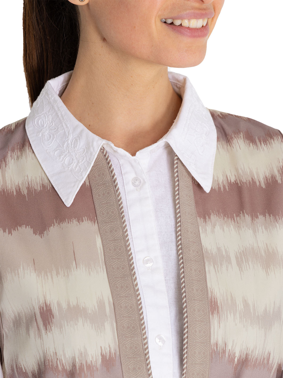 Chaqueta Algodón Orgánico Mujer Delfi Café Rockford