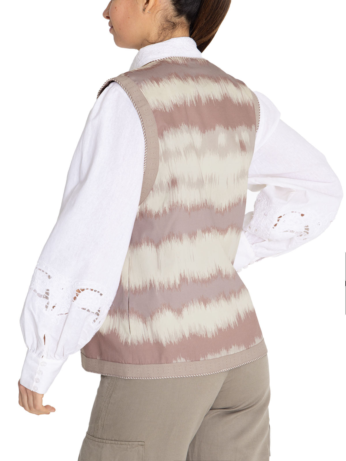 Chaqueta Algodón Orgánico Mujer Delfi Café Rockford