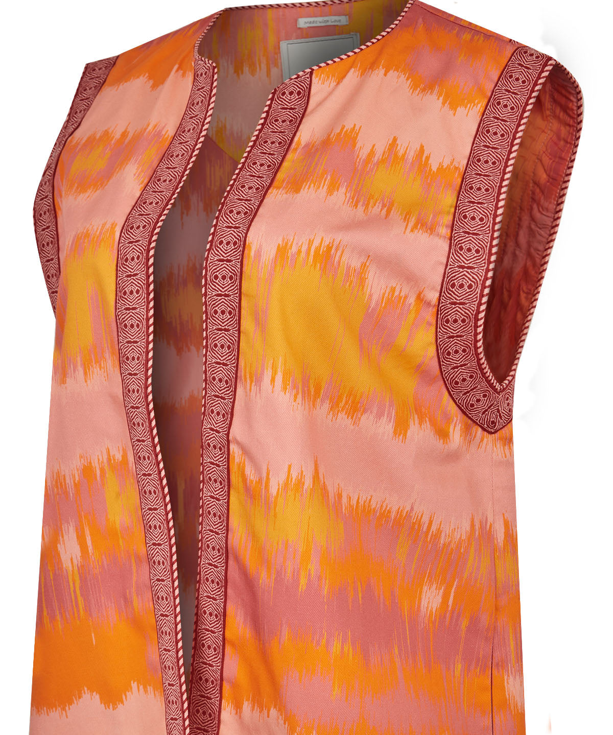 Chaqueta Algodón Orgánico Mujer Delfi Naranjo Rockford